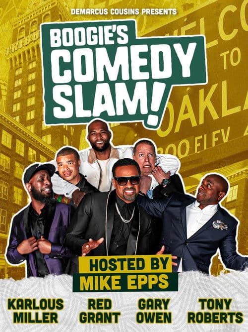 Poster for DeMarcus Cousins Presents Boogie's Comedy Slam