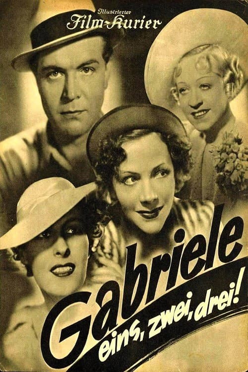 Poster for Gabriele eins, zwei, drei