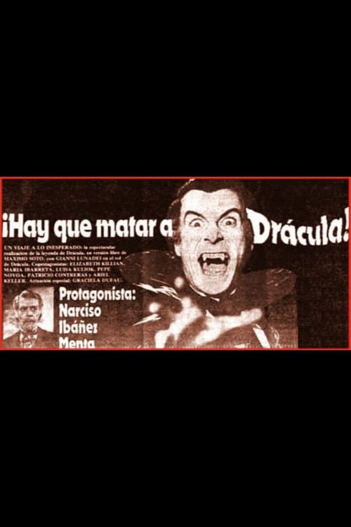 Poster for Dracula must be Killed