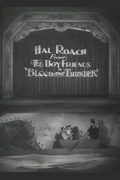Poster for Blood and Thunder