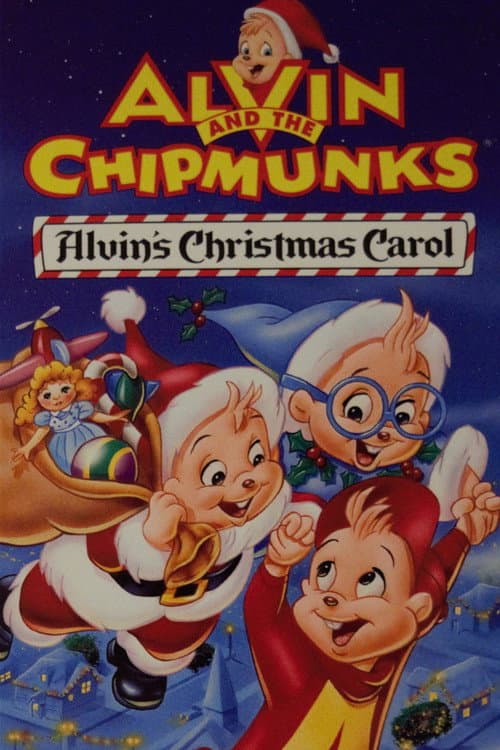 Постер до фільму «Alvin and the Chipmunks: Alvin's Christmas Carol»