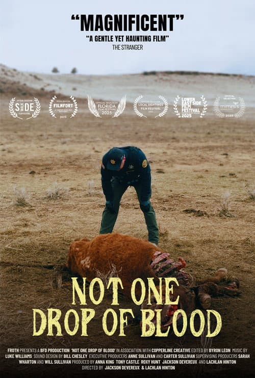 Poster for Not One Drop of Blood