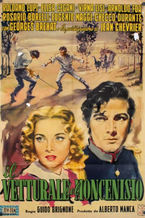 Poster for Il vetturale del Moncenisio