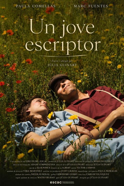 Poster for Un jove escriptor