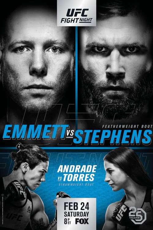 Poster for UFC on Fox 28: Emmett vs. Stephens