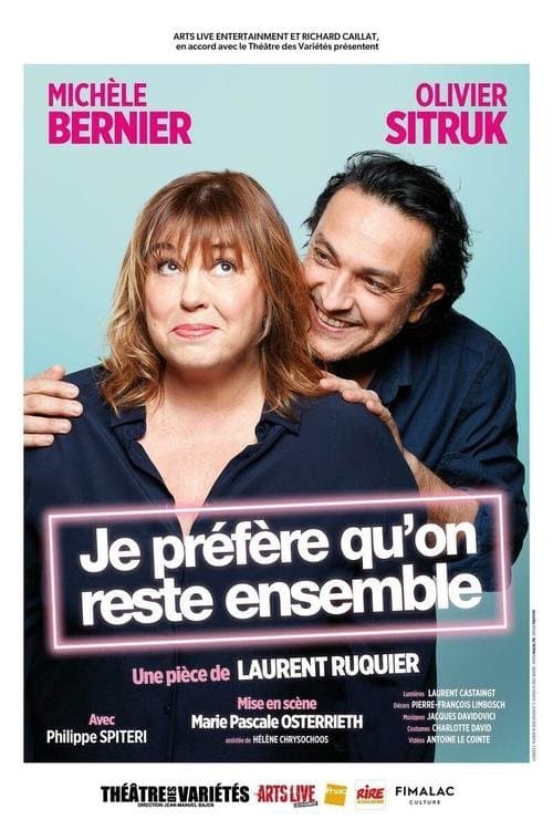Poster for Je préfère qu'on reste ensemble