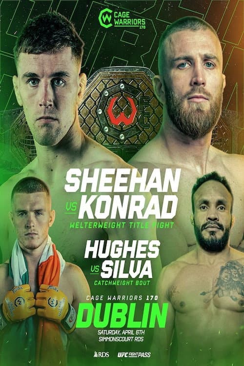 Poster for Cage Warriors 170: Dublin