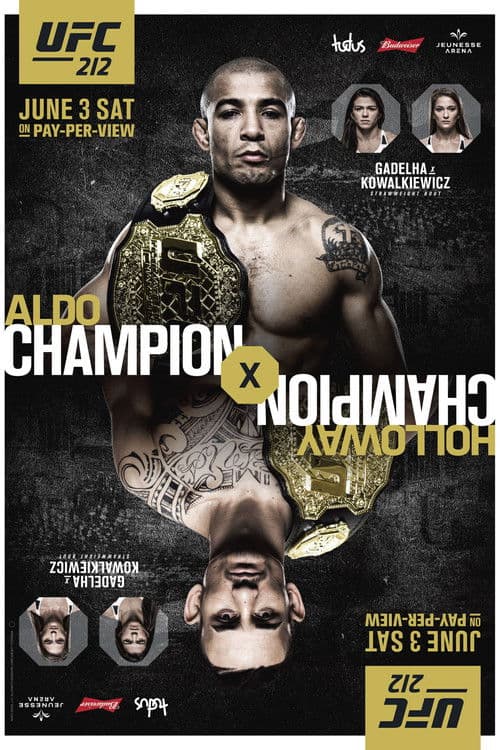 Poster for UFC 212: Aldo vs. Holloway