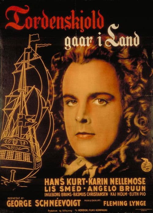Poster for Tordenskjold gaar i Land