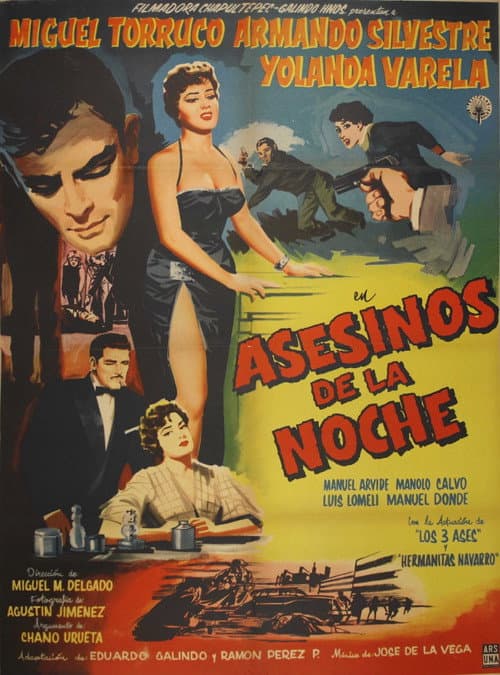 Poster for Assassins of the Night