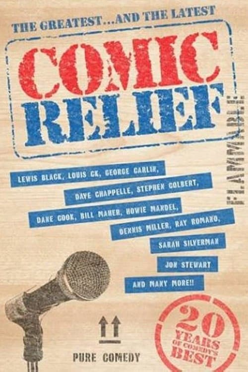 Poster for Comic Relief: The Greatest... and the Latest