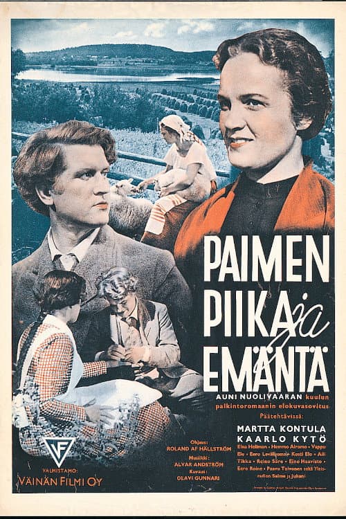 Poster for Paimen, piika ja emäntä