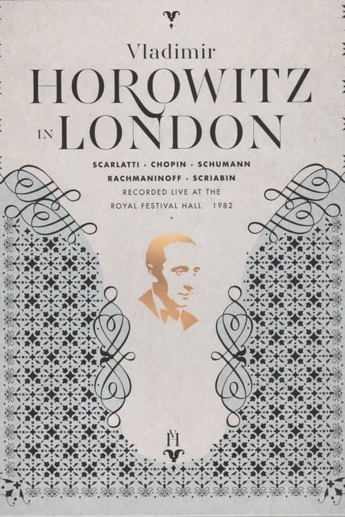 Poster for Horowitz in London