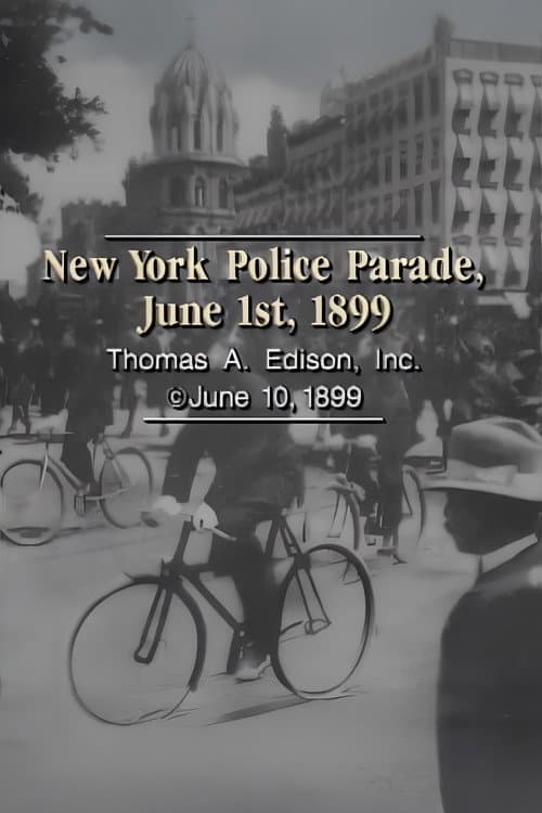 Poster for New York Police Parade, June 1st, 1899
