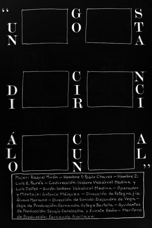 Poster for Un diálogo circunstancial