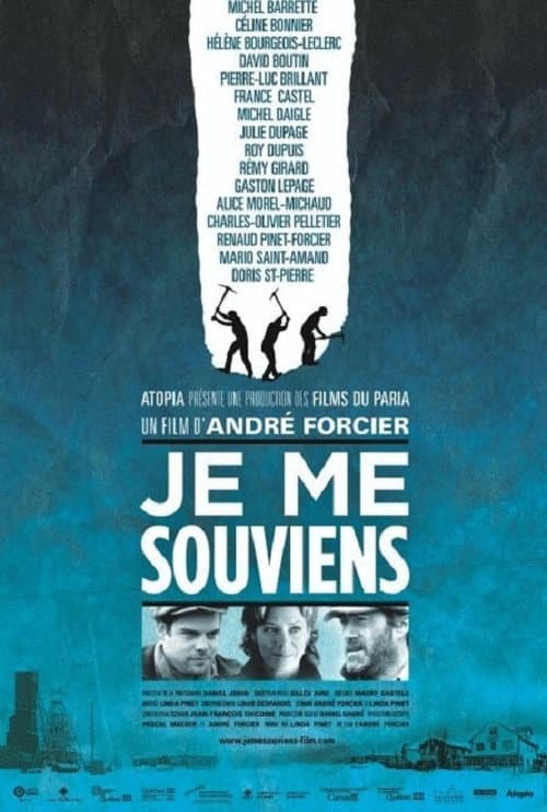 Poster for Je me souviens