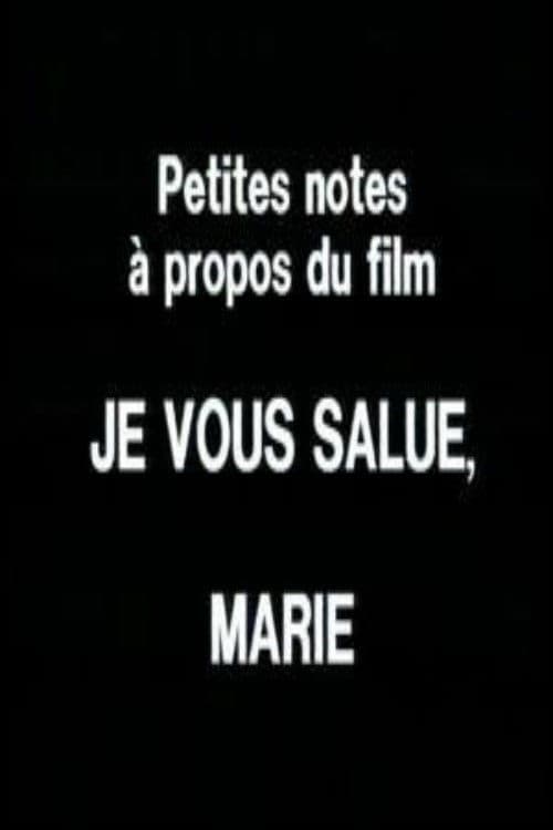 Poster for Notes on Hail Mary
