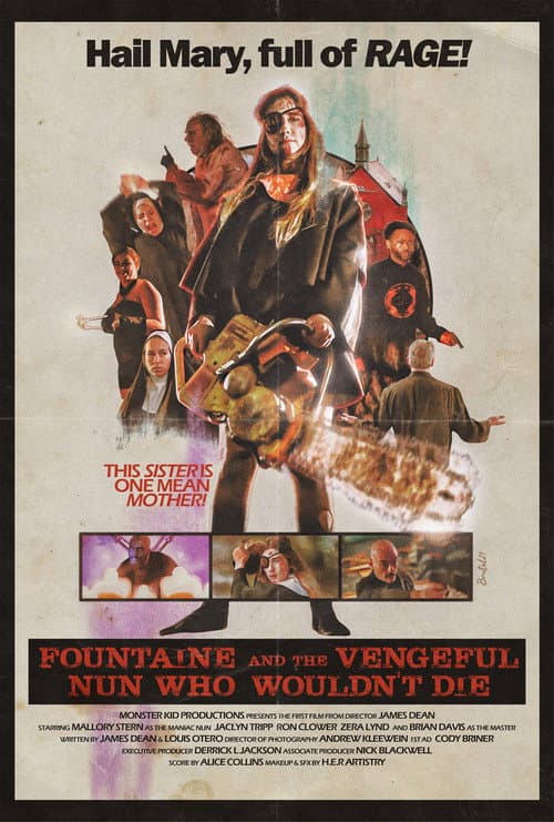 Постер до фільму «Fountaine and the Vengeful Nun Who Wouldn't Die»