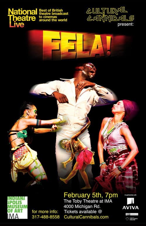 Poster for National Theatre Live: Fela!