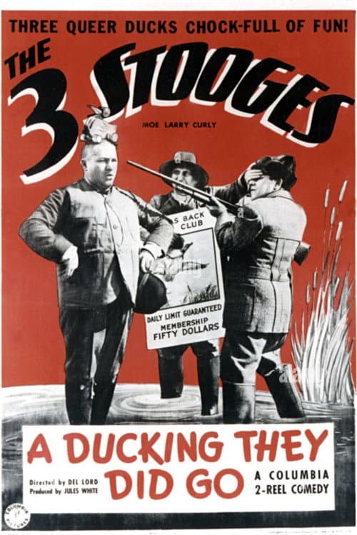 Poster for A Ducking They Did Go