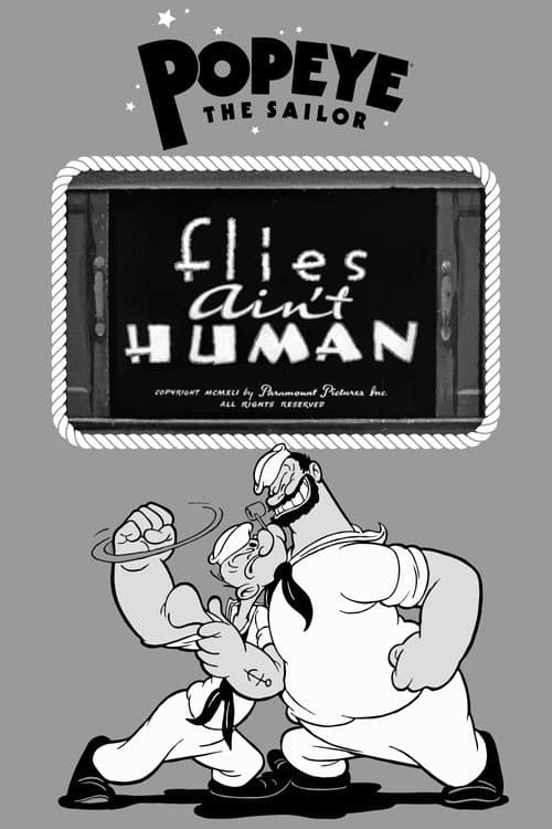 Poster for Flies Ain't Human