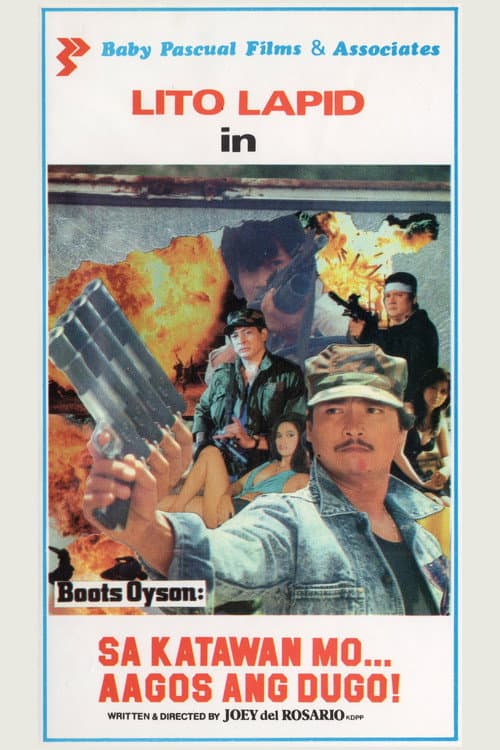 Poster for Boots Oyson: sa katawan mo ... aagos ang dugo!