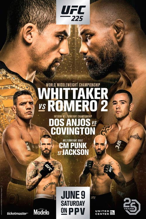 Poster for UFC 225: Whittaker vs. Romero 2