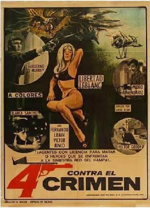 Poster for 4 Contra el Crimen