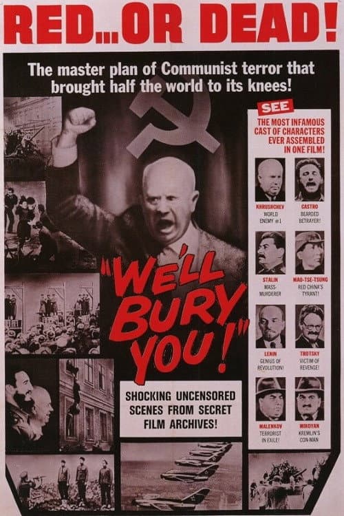 Poster for We'll Bury You!