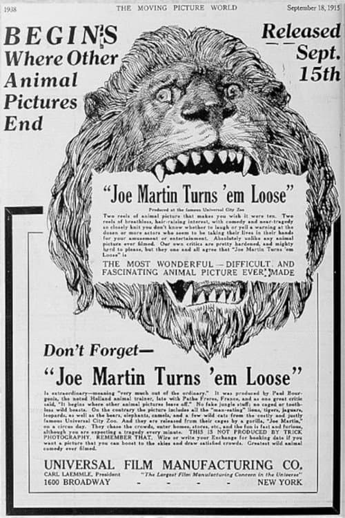 Постер до фільму «Joe Martin Turns 'Em Loose»