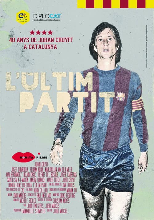Постер до фільму «L’últim partit. 40 anys de Johan Cruyff a Catalunya»