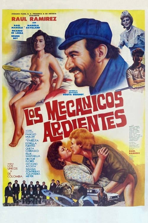 Poster for Los mecanicos ardientes
