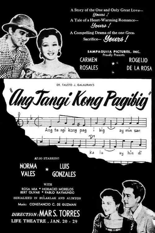 Poster for Ang Tangi Kong Pagibig