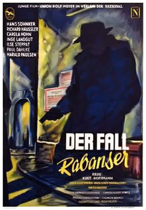 Poster for The Rabanser Case