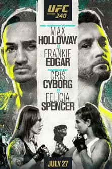 Poster for UFC 240: Holloway vs. Edgar