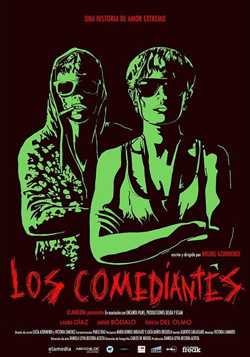 Poster for Los comediantes