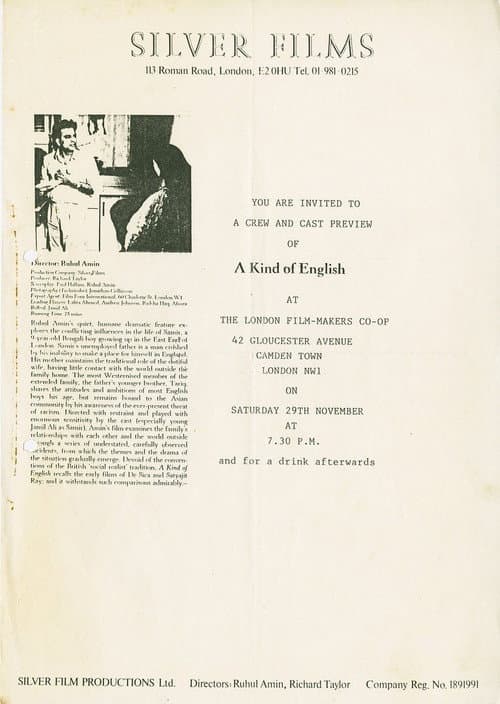 Poster for A Kind of English