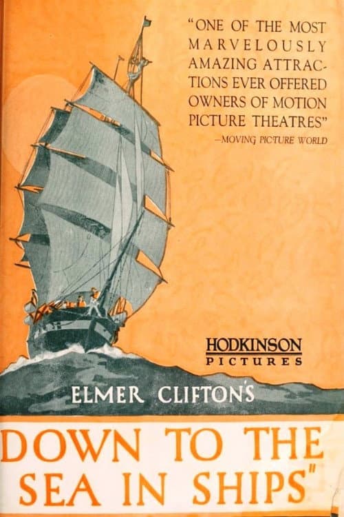 Poster for Down to the Sea in Ships