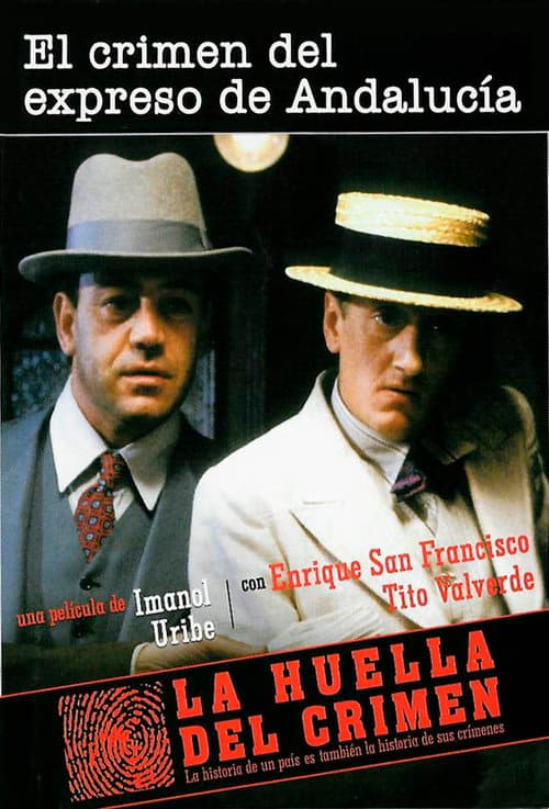 Poster for El crimen del expreso de Andalucía