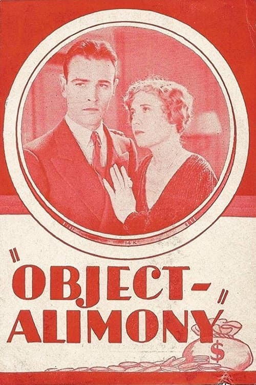 Poster for Object: Alimony