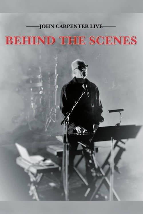 Poster for John Carpenter Live: Behind the Scenes