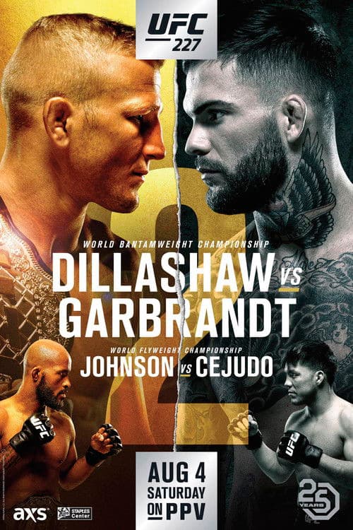 Poster for UFC 227: Dillashaw vs. Garbrandt 2
