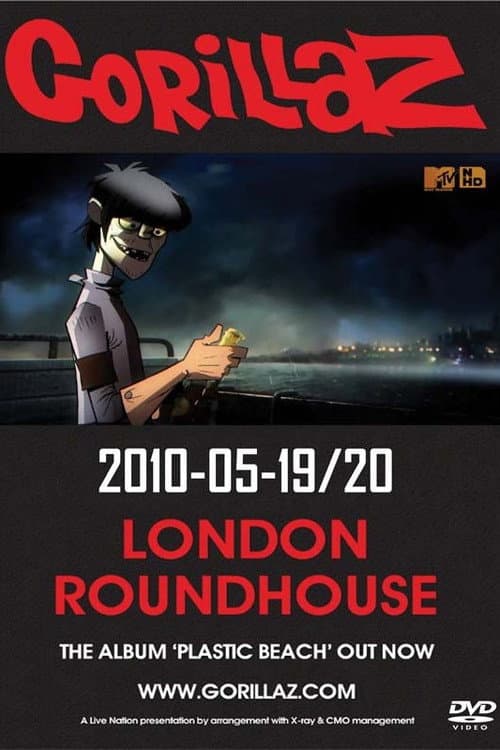Постер до фільму «Gorillaz: Live at Roundhouse in London»