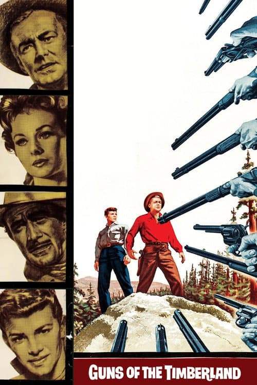 Постер до фільму «Guns of the Timberland»