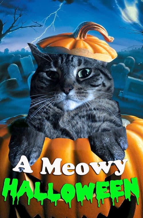 Poster for A Meowy Halloween