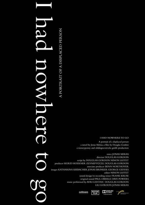 Poster for I Had Nowhere to Go