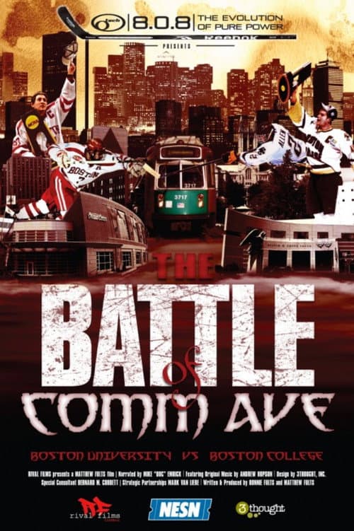 Poster for The Battle of Comm Ave.: Boston University vs. Boston College