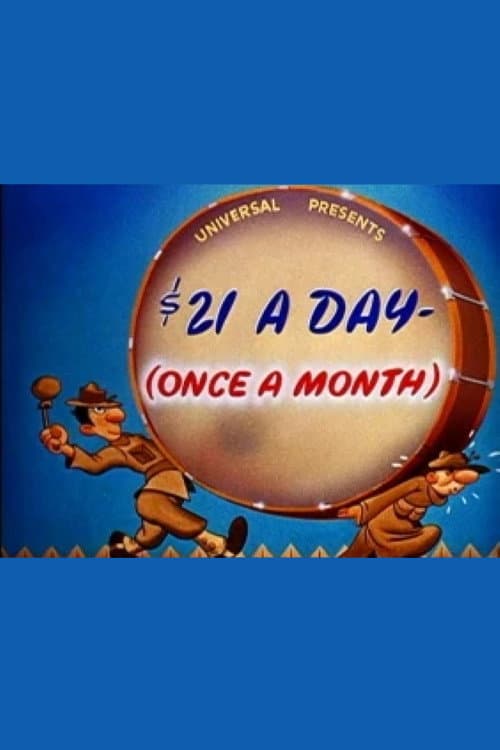 Poster for $21 a Day – (Once a Month)
