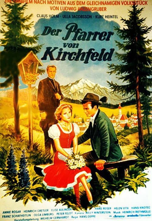 Постер до фільму «Der Pfarrer von Kirchfeld»