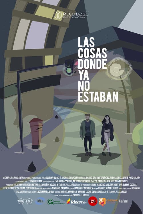 Poster for The Things Where They No Longer Were